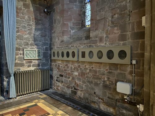 ST. MARY'S SHREWSBURY, LIGHTBOX DISPLAY