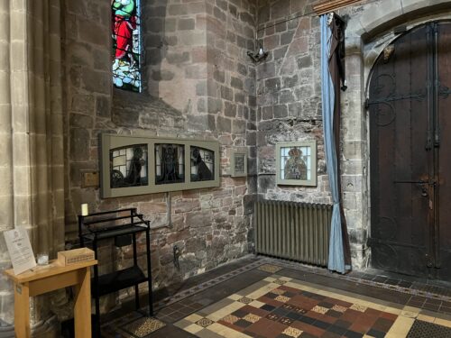 ST. MARY'S SHREWSBURY, LIGHTBOX DISPLAY