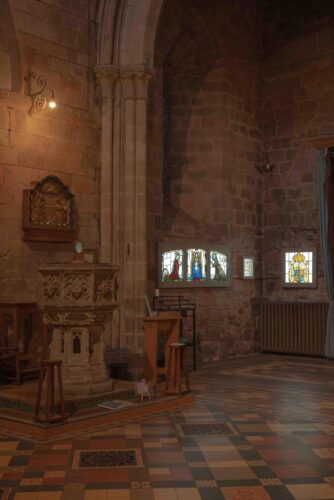 ST. MARY'S SHREWSBURY, LIGHTBOX DISPLAY