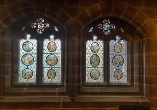 ST. MARY'S CHURCH SHREWSBURY.  vestry